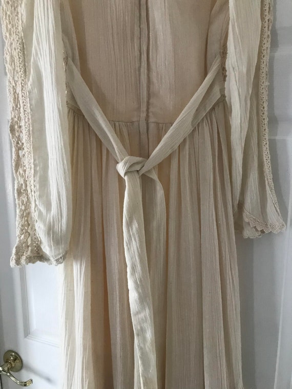 Vintage Gunne Sax by Jessica McClintock 1970s Bea… - image 3