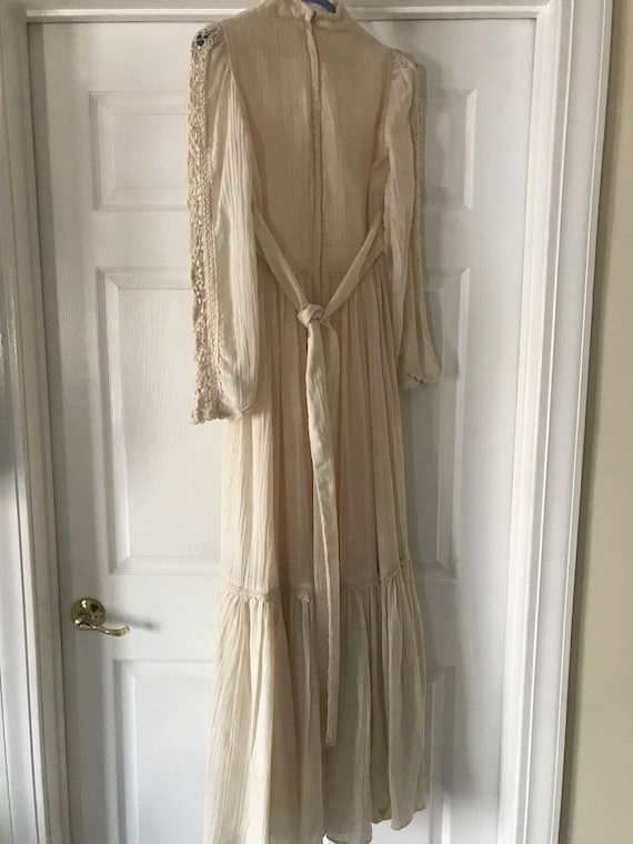 Vintage Gunne Sax by Jessica McClintock 1970s Bea… - image 2