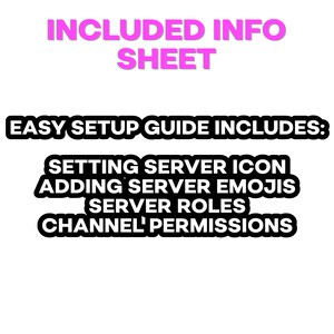 PINK Twitch Streamer Discord Server Template INSTANT DOWNLOAD ...