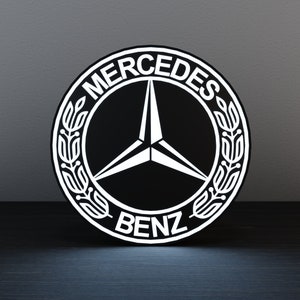 Projecteur de logo LED, Etoile Mercedes (1 jeu)
