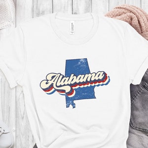 Vintage Alabama T-Shirt: Retro Fan Pride, College Apparel