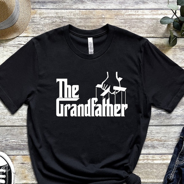 The Grandfather T Shirt - Xmas Christmas Gift For Grandad Husband, Present for Grandpa - Mens Slogan Gangster Grand Dad Gifts Funny Fun Tee