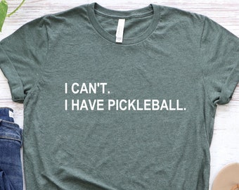 Funny Pickleball T-Shirt: Peace Love, Player Gift