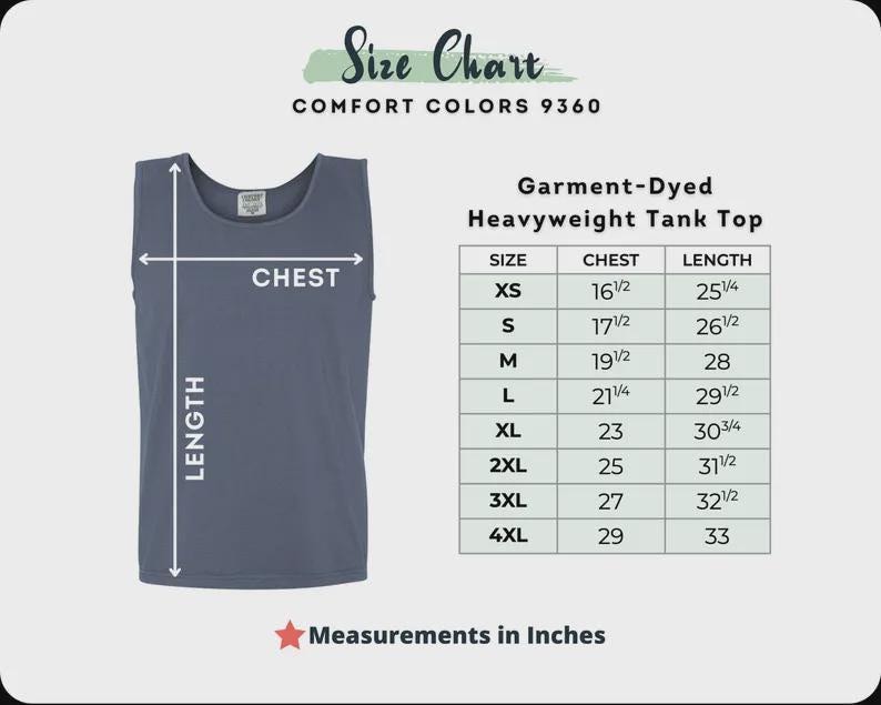 Comfort Colors® Blank Tank Top, 9360 Garment Dyed Heavyweight 100% Cotton Tank Top, Unisex Fit Soft Vintage Look, Cute Summer Tanks image 11