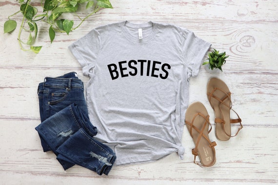 Besties T-shirt, Mother Daughter Tee: Unisex and Women's Fit