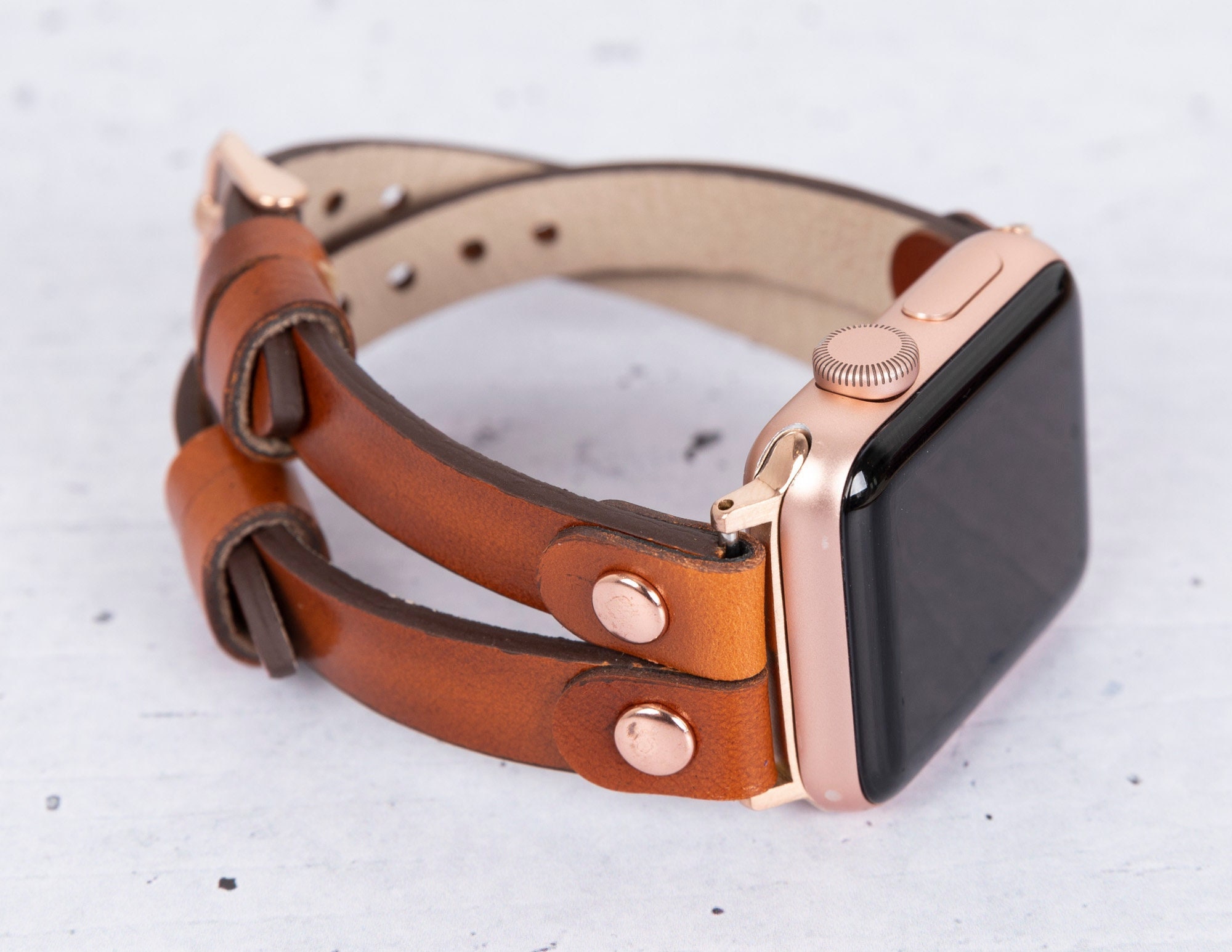 Personalized Apple Watch Band, Leather, PN0229AW