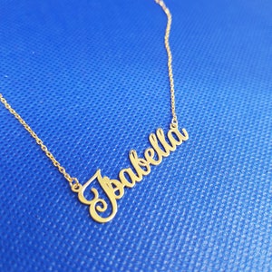 Personalized Sterling , Silver Name Necklace , Gifts For Her , Silver Custom , Jewelry for Women , Gold Name  Necklace , Name Necklace