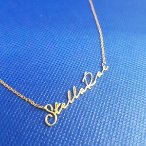 CORA Personalized Name Necklace 18ct 
