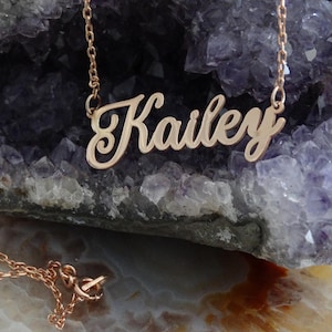 Dainty Custom Name Necklace: Personalized Jewelry Gift