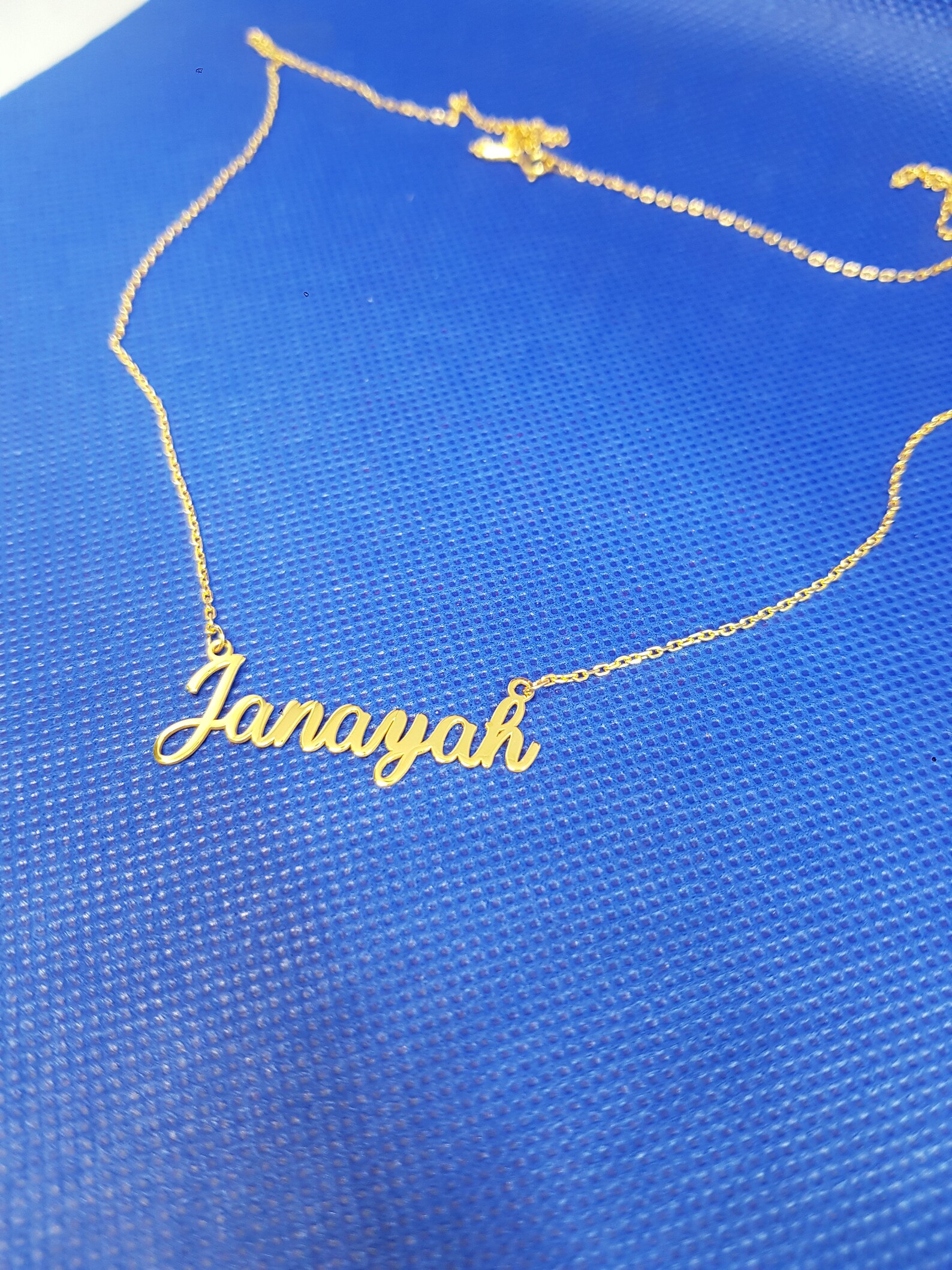 Dainty Name Necklace Sterling Silver Name Necklace Etsy