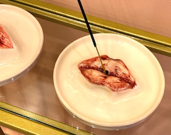 Handmade Censer Plate Sticks Halter Räucherstäbchen für Home Teahouse 