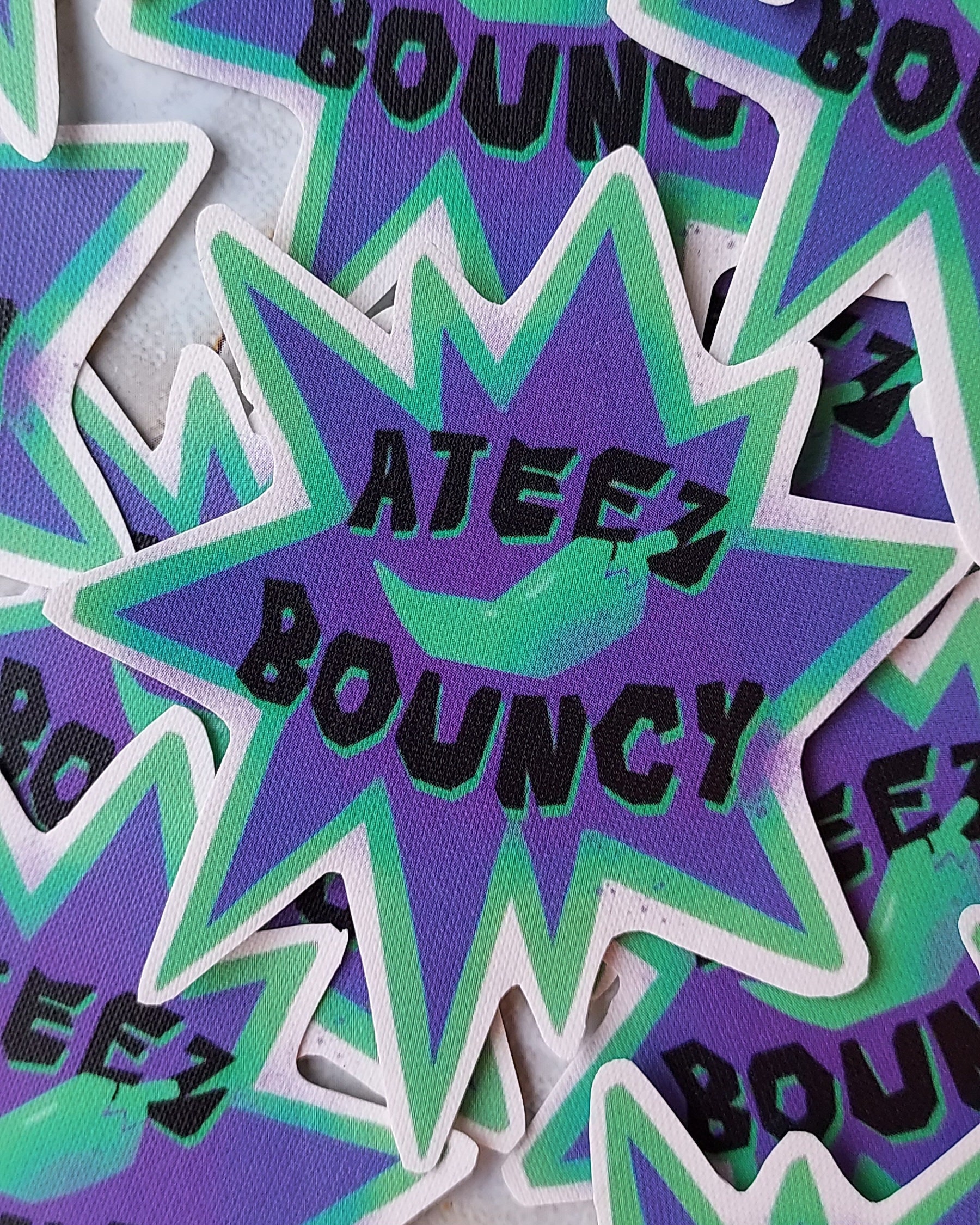 ATEEZ Eras Sticker 3.6 Deja Vu Bouncy Crazy Form Inception the Real  Guerrilla HALAZIA K-pop Merch Ateez Stickers 