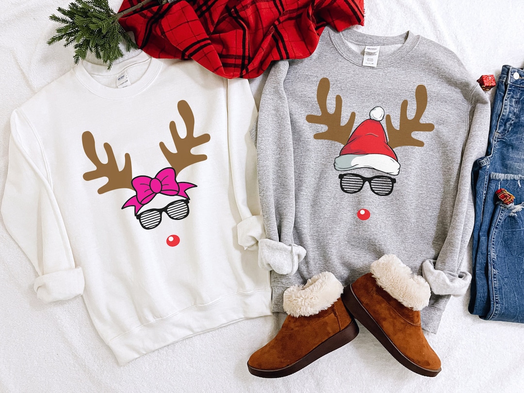 Matching Couple Christmas Outfits 