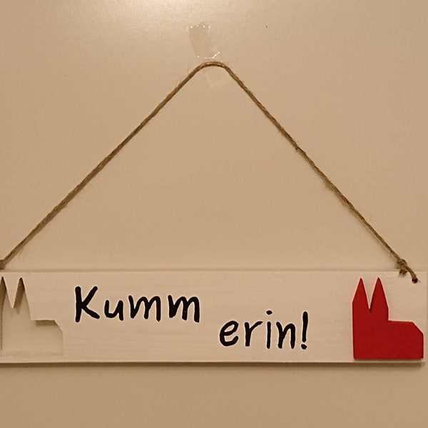 Türschild Köln