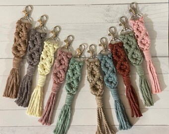 Macrame Keychain