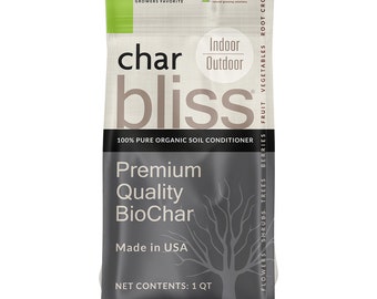 Char Bliss Premium Wood Biochar Soil Amendment