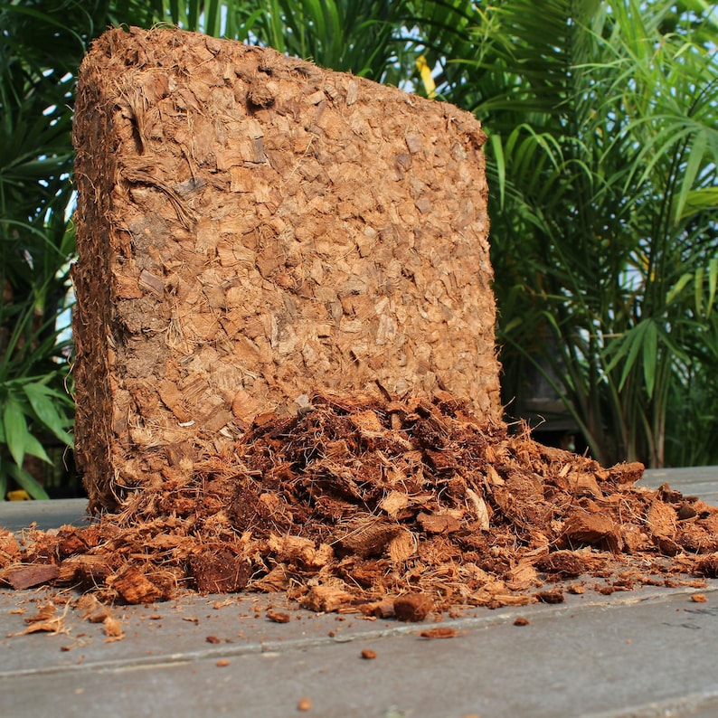 Plantonix Coco Bliss Coco Chips Mulch Block - 10 lb - 2.5 cu ft Bild 3