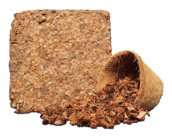 Plantonix Coco Bliss Coco Chips Mulch Block - 10 lb - 2.5 cu ft