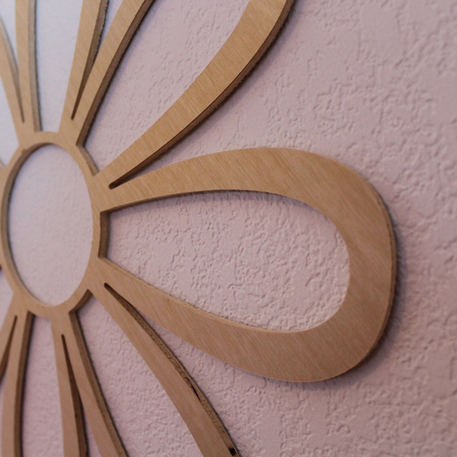 Wood Wall Flowers Nursery Decor Boho Nursery Wall Hanging Etsy