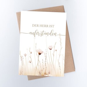 Christliche Postkarte | Ostern