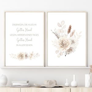 Christliche Poster im Set | Spruch