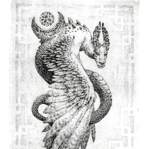 Chimera Radierung Print