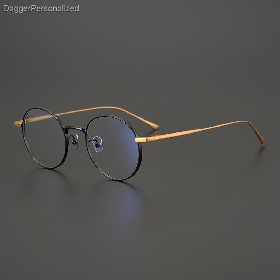Round Shape Eyeglasses Frame, Stylish Eye Wear, Handmade Spectacle