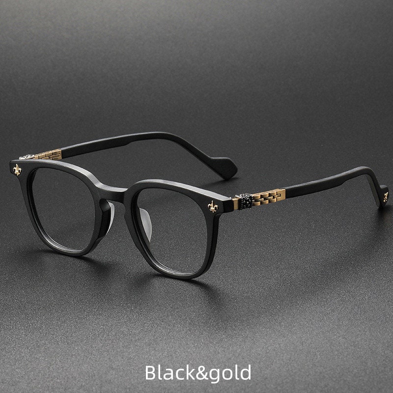 Stylish Eye Wear Cross Eyeglasses Frame Punk Style Etsy