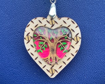 File di taglio laser originale 3 disegni Collane in legno