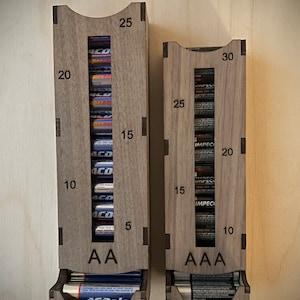 Original Battery dispenser laser cut file SVG instant download