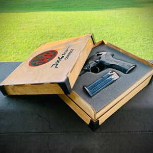 Original Laser Cut File Gun Case image 8