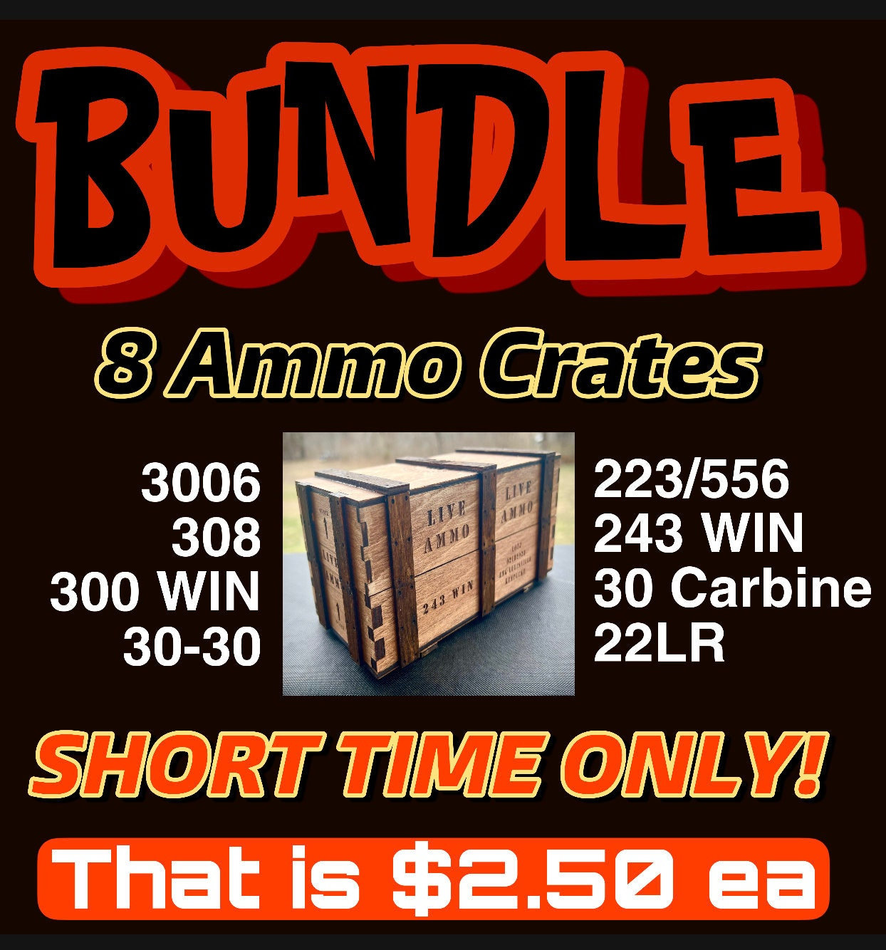 22 ammo box - Etsy 日本