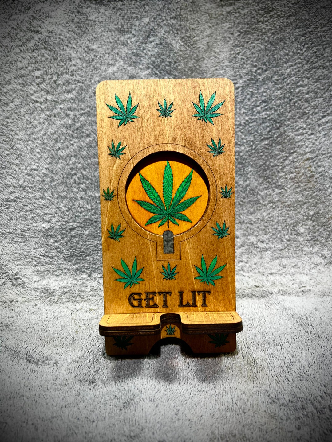 Cell Phone Mobile Phone Stand Holder Laser Cut File Magsafe Charger