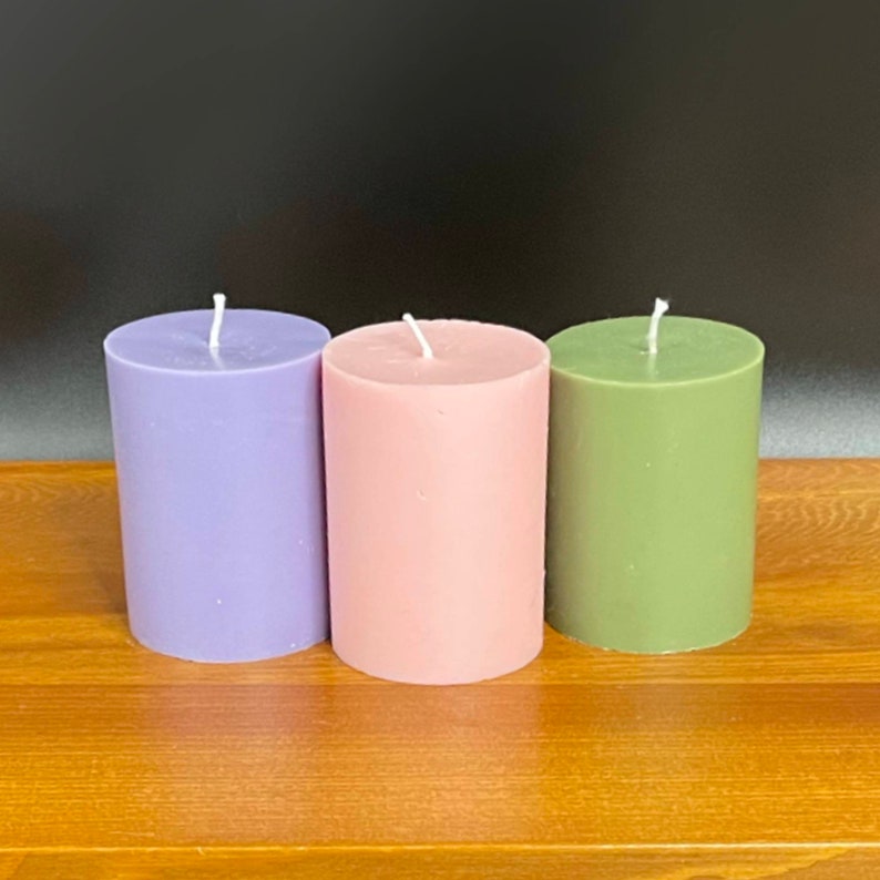 Scented Pillar Candle Create Your Own Custom Scented Candle Etsy