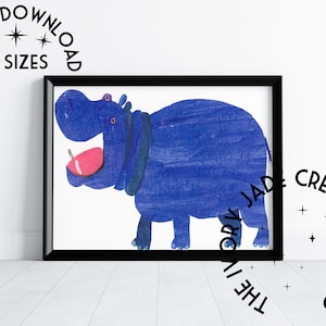 Eric Carle Hippo Printable