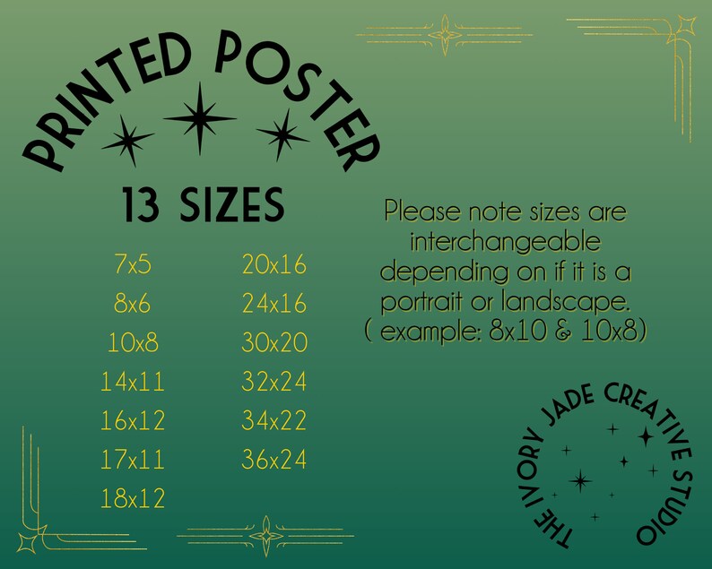 Eric Carle Chameleon Printed Poster Multiple Size Options in 3 Finishes