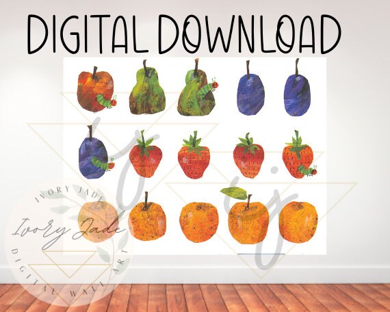 Eric Carle Fruit Instant Digital Download Childrens Book - Etsy