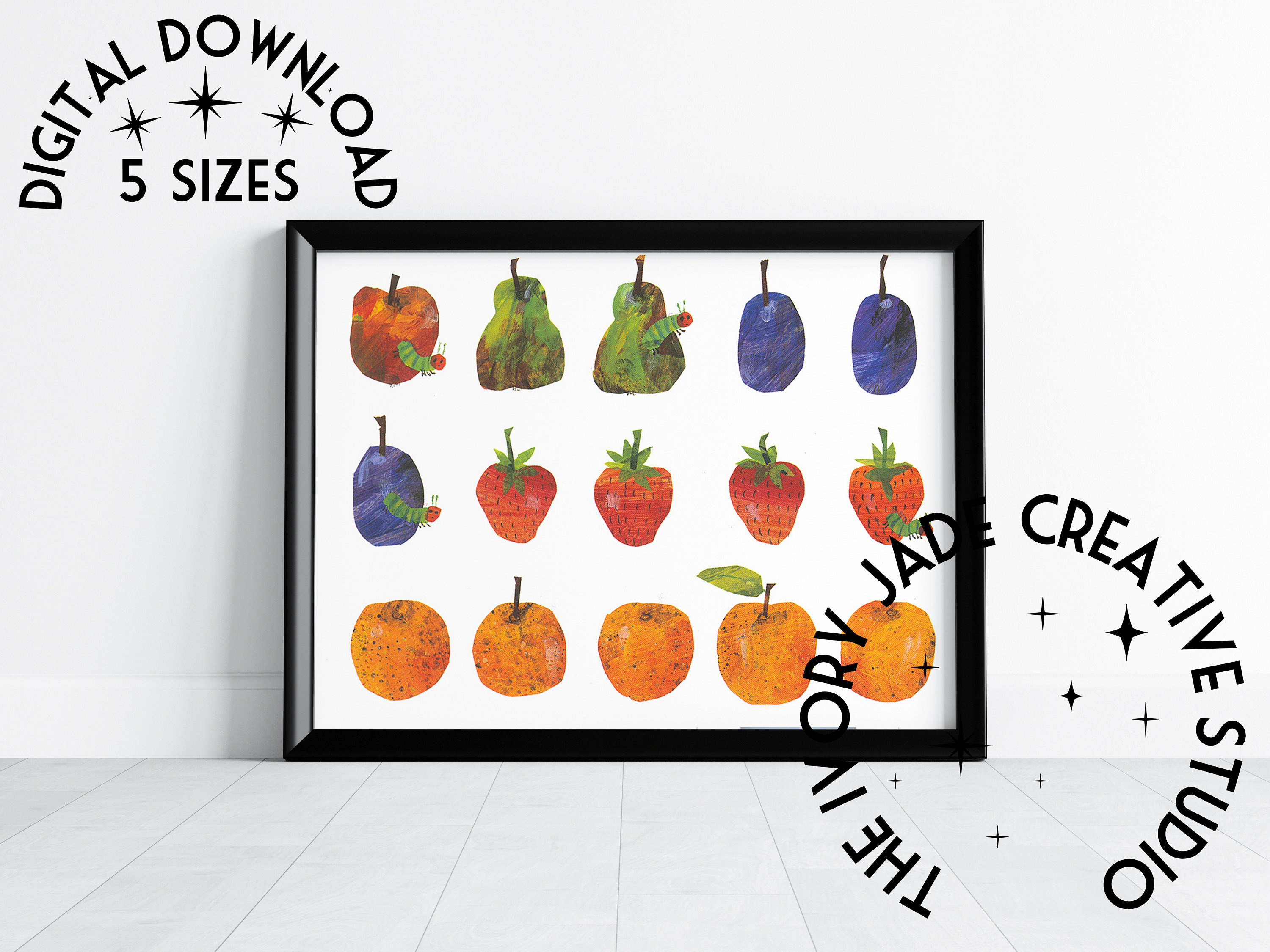 Eric Carle Fruit Instant Digital Download Childrens Book - Etsy Australia