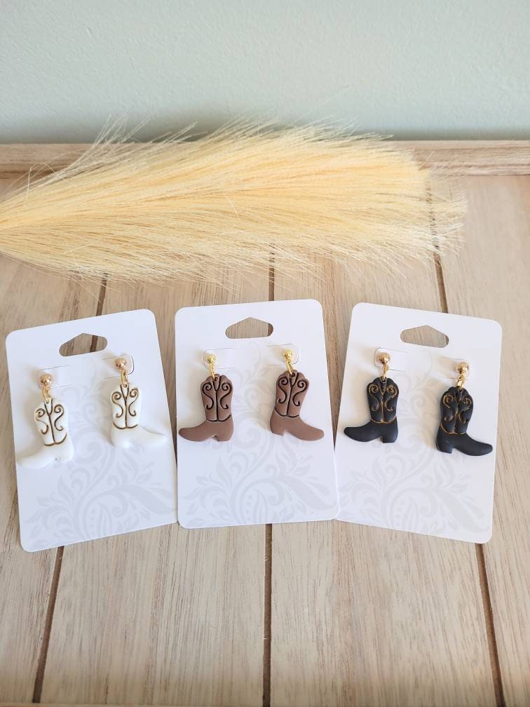 Cowboy Hat Earrings, Cowboy Boots Earrings, Southwest Collection
