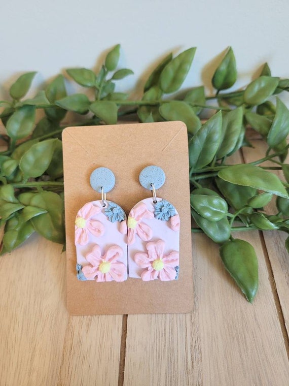 Earrings & Barrettes Polymer Clay Kit - PASTELS