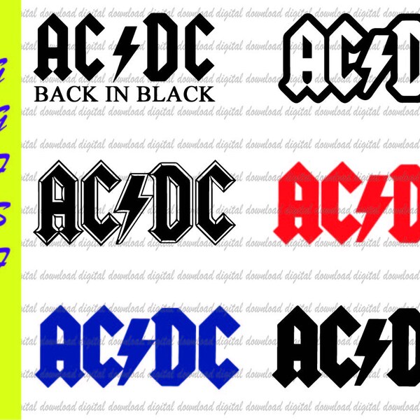 Acdc - Etsy
