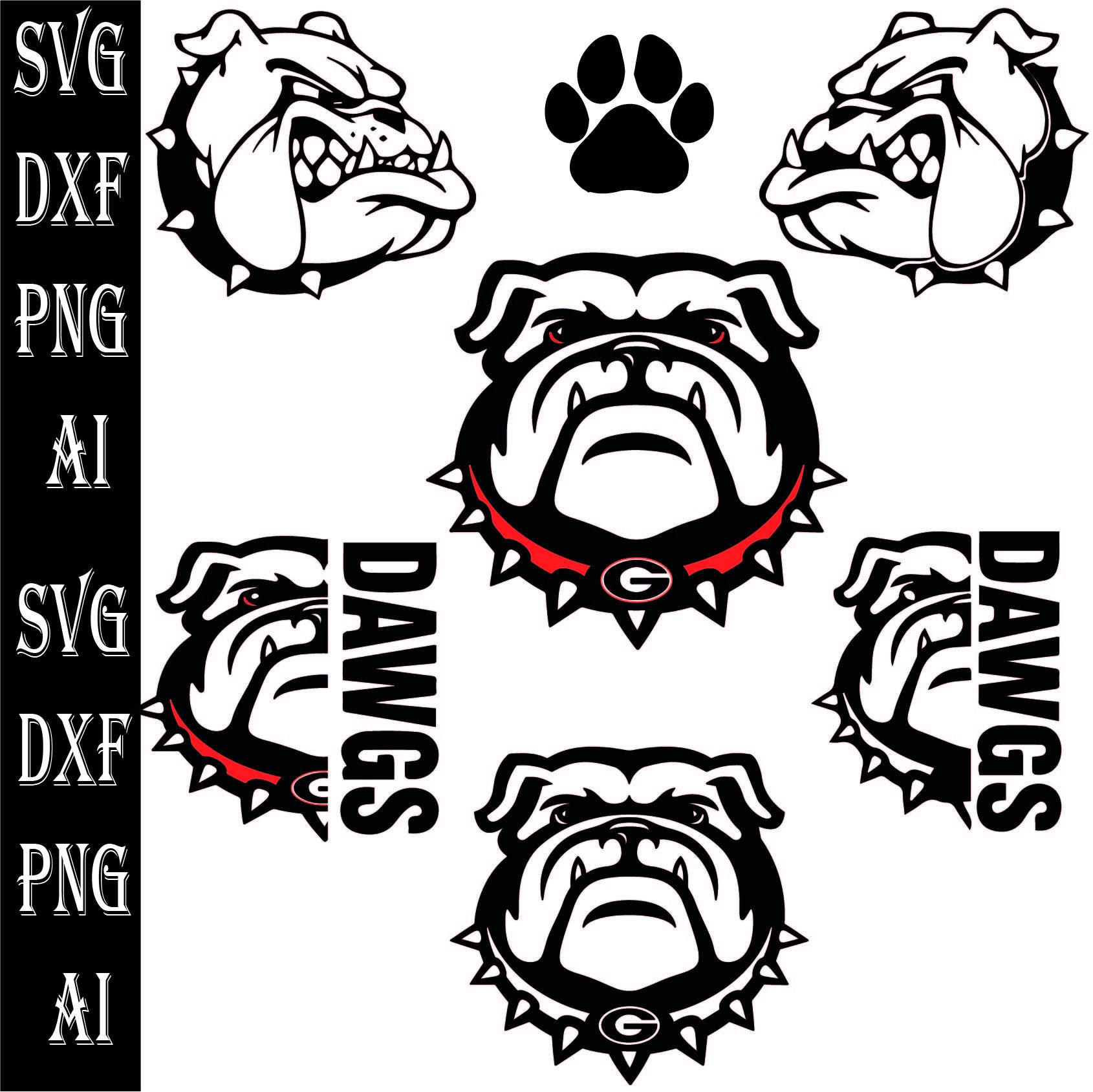 Georgia Bulldogs, Georgia Bulldogs Svg, Georgia Bulldogs Png, Georgia
