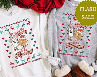 First Christmas Married Sweater - Etsy