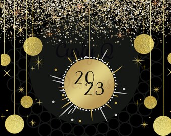 2023 New Years Tumbler Design png 20 oz Skinny Tumbler design
