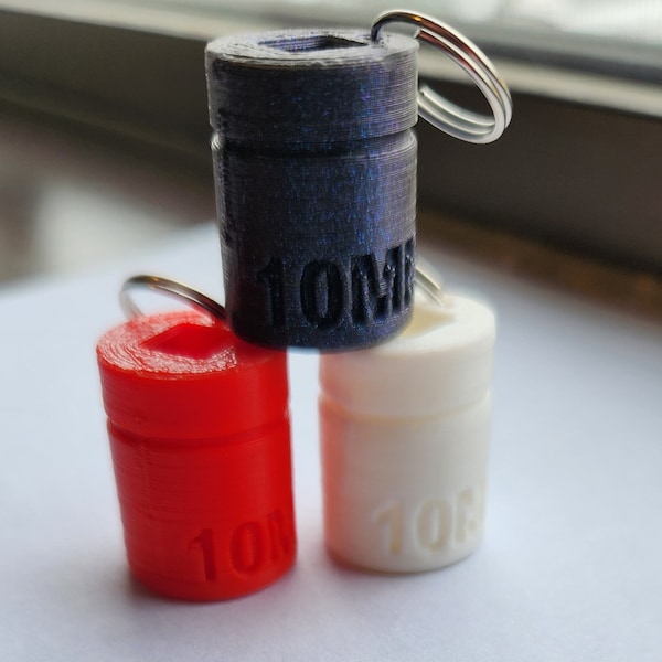 10mm Socket Charm | 3D Printed