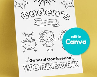LDS General Conference Packet 2023 Junior Primary Conference - Etsy