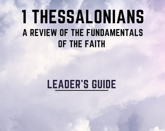 1 Thessalonians Leader Guide - Paperback