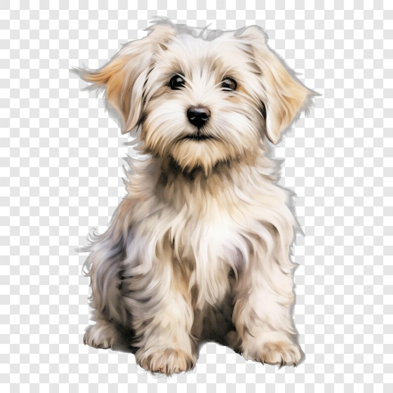 10 PNG Puppy Clipart, Cute Dog Images, Watercolor Clip Art, Instant ...