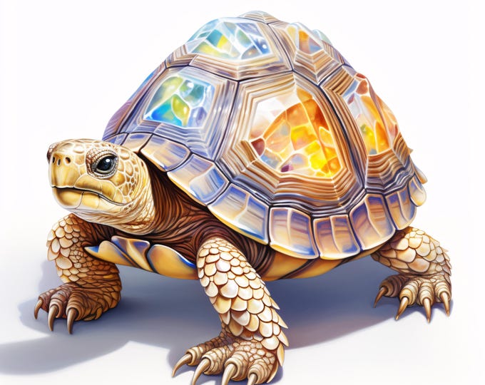 Tortoise Clipart, Colorful Turtle Images, 10 Watercolor Clip Art, Printable JPGs, Instant Download, Commercial Use, Paper craft