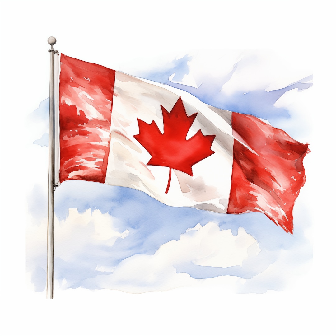 Canadian Flag Clipart, Flag of Canada